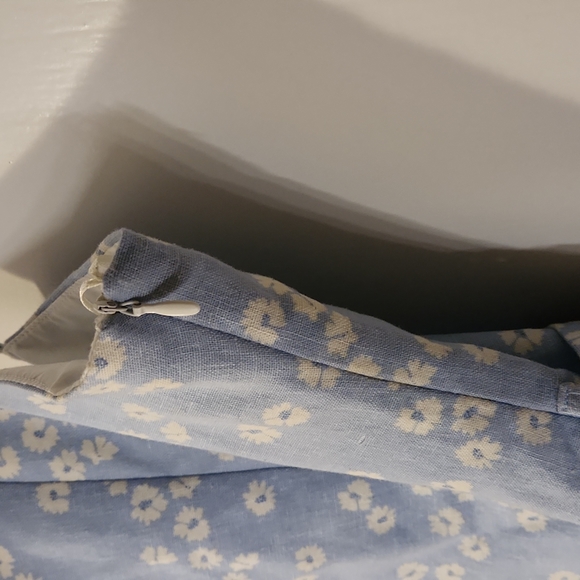 Zara linen blend floral print mini sundress - Picture 2 of 2